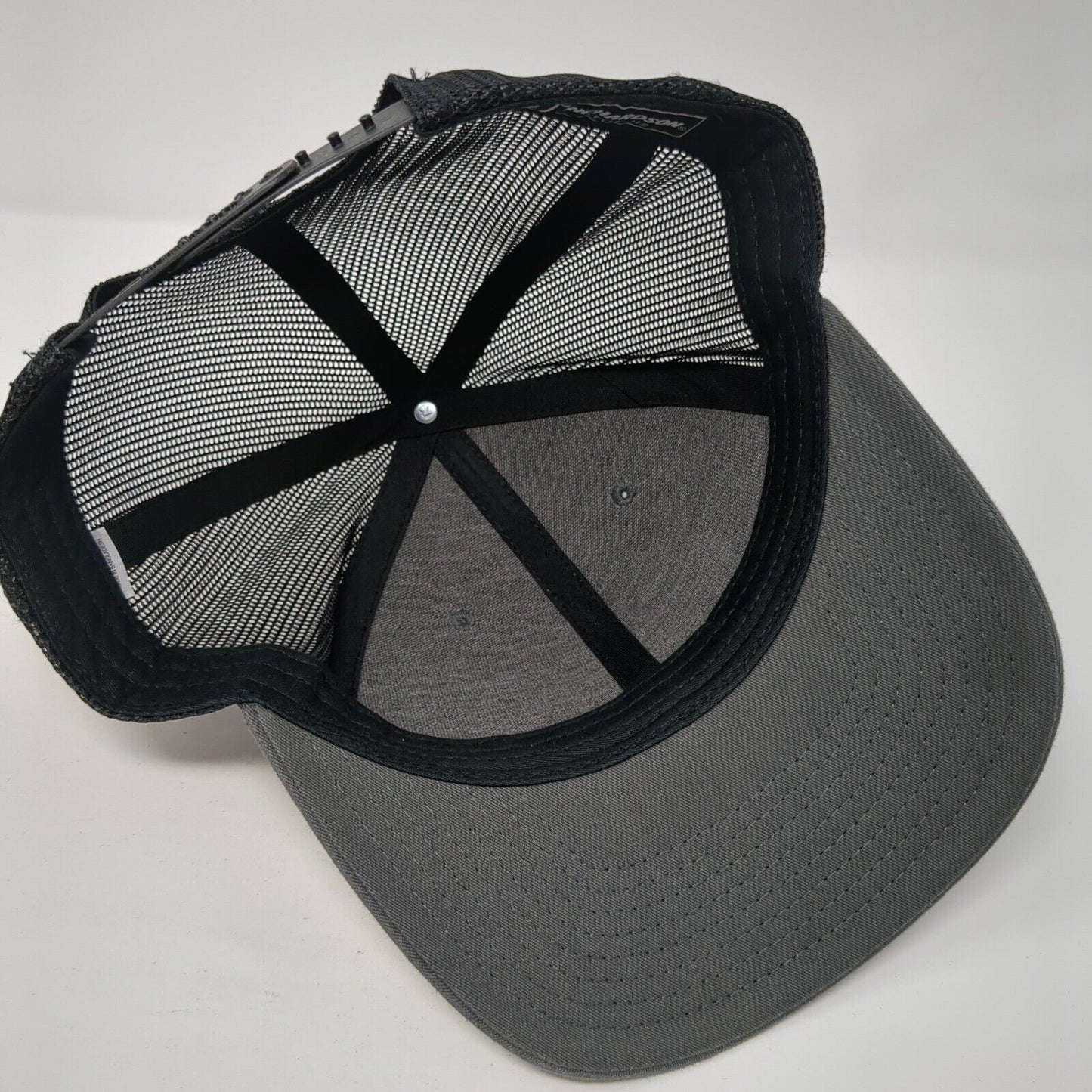 Tavaputs Ranch Snapback Mesh Back Trucker Hat Gray One Size Richardson