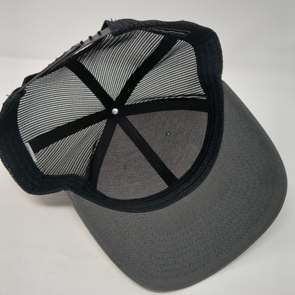 Tavaputs Ranch Snapback Mesh Back Trucker Hat Gray One Size Richardson