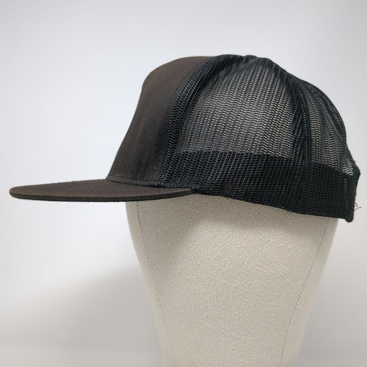 Yupoong Trucker Hat Black One Size Toobs Distribution Mesh Back Snapback Logo
