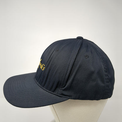 Kenrick's Fitted Hat Black L/XL Embroidered Flexfit Stretch Sport-Tek