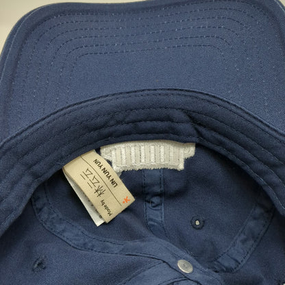 Known Supply Joe Coffee Baseball Cap Blue One Size Bench Embroidered Cotton Hat