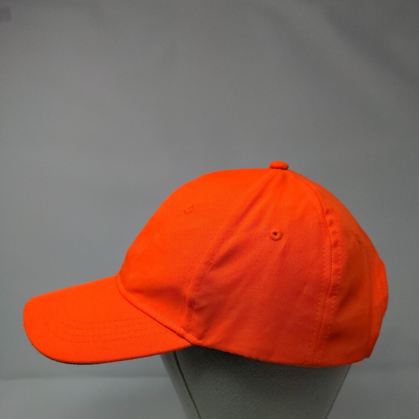 Paramount Outdoors Snapback Hat Orange OSFA Adjustable Solid Blank