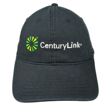 JNI CenturyLink Corporate Logo Baseball Cap Black One Size Cotton Slideback Hat