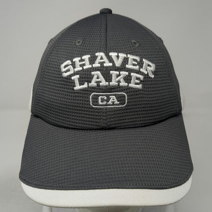 Royal Resortwear Baseball Cap Gray OSFM Shaver Lake CA Textured Strapback Hat