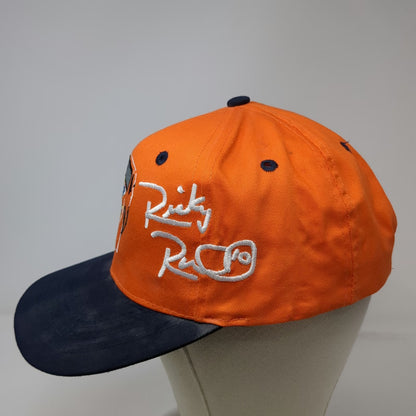 Orange Blue Baseball Cap One Size Ricky Rudd #10 NASCAR Taurus Strapback hat