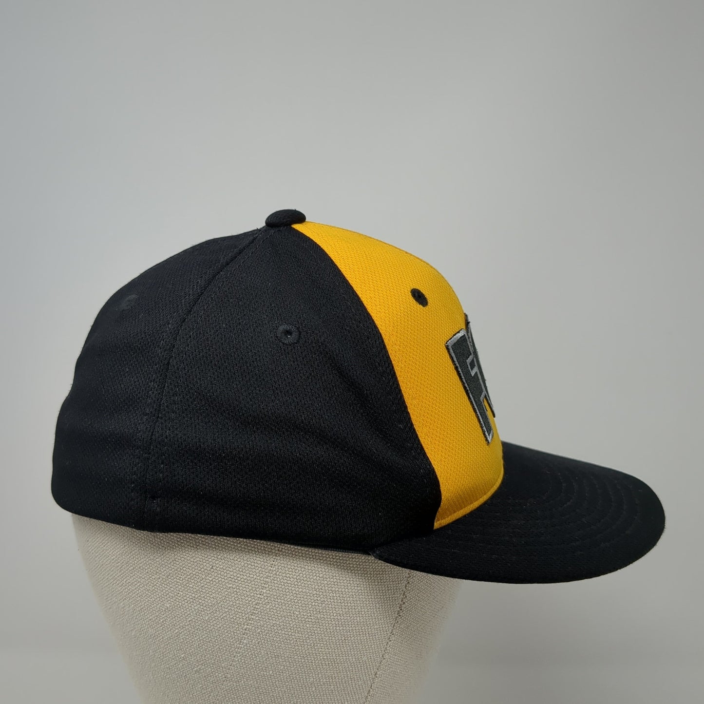 FCA Fitted Hat Multi XS Embroidered Colorblock Pacific Headwear 6 Panel