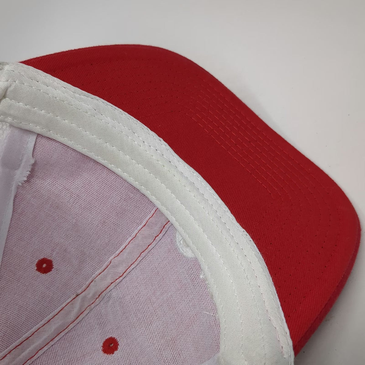 Vitronic American Red Cross Red Baseball Cap One Size Mesh Strapback Hat Logo