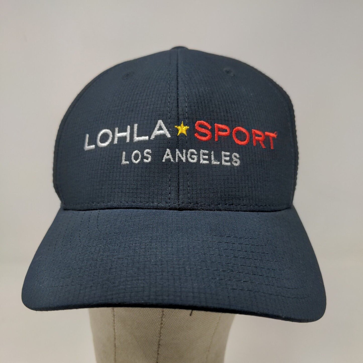 Port Authority Men's Snapback Hat Black OSFA Embroidered Andretti Logo Polyester
