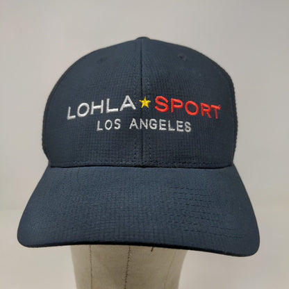 Port Authority Men's Snapback Hat Black OSFA Embroidered Andretti Logo Polyester