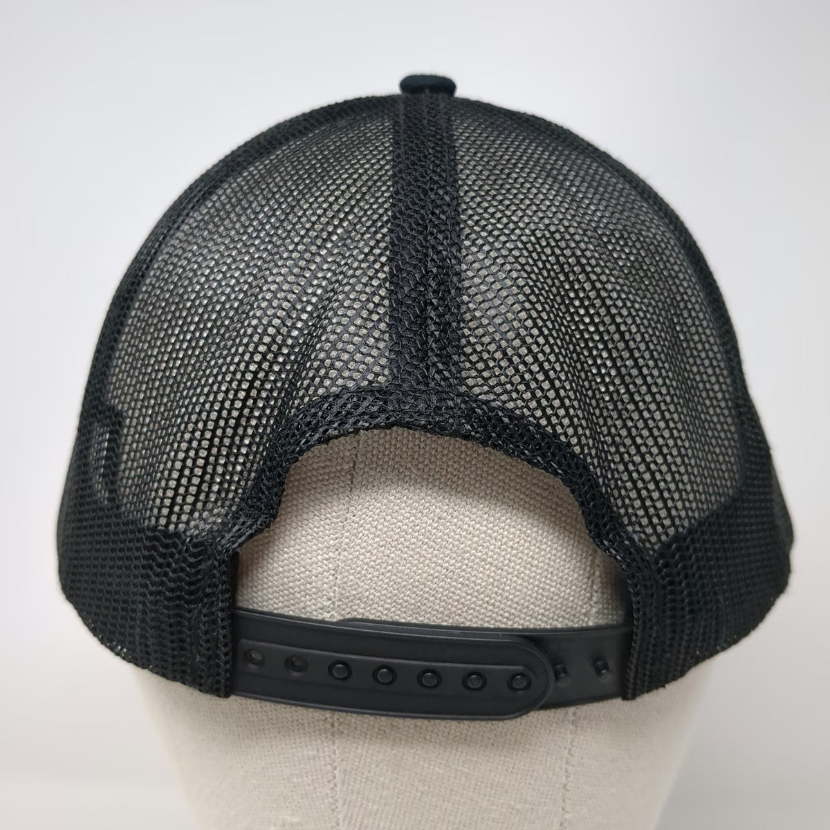 Port Authority Trucker Hat Black One Size Boon Street Market Mesh Snapback