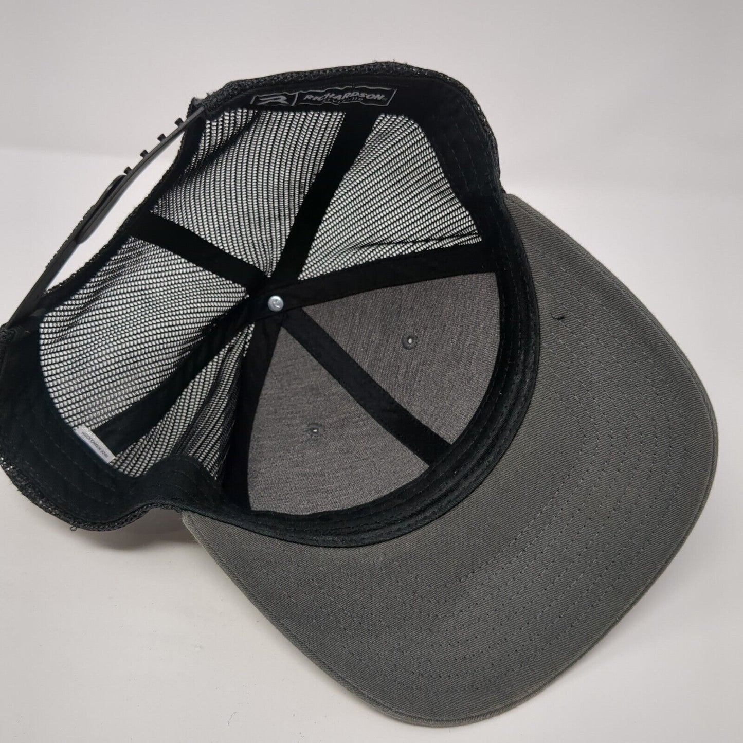 Edge Brewing Company Boise Idaho Snapback Trucker Hat Gray OS Adjustable Mesh