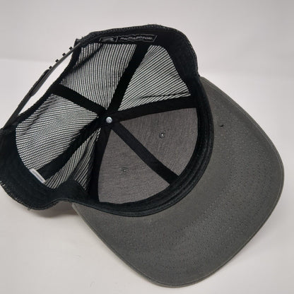 Edge Brewing Company Boise Idaho Snapback Trucker Hat Gray OS Adjustable Mesh