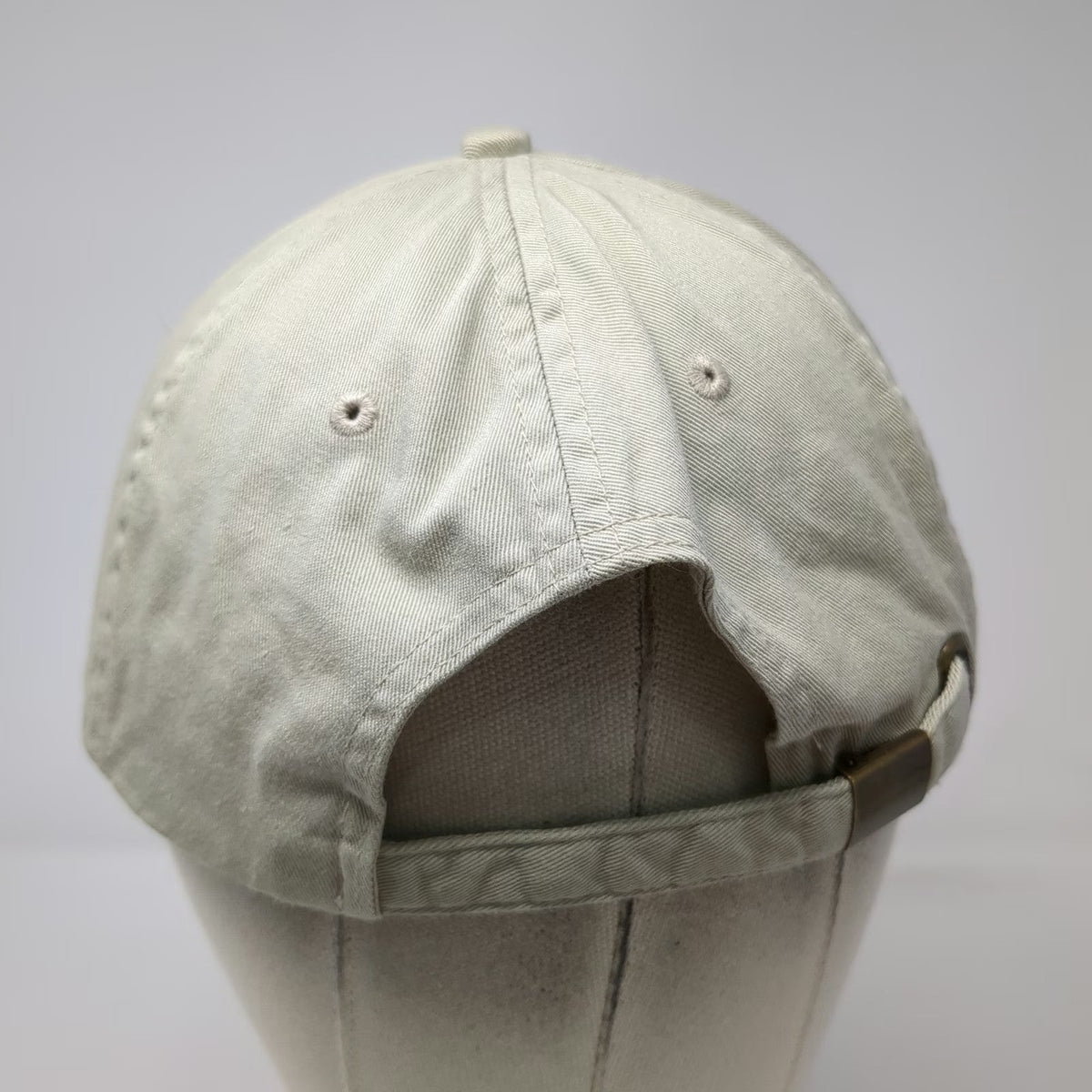 Anvil Baseball Cap Beige Blue One Size Lincoln Tunnel Challenge Hat Slideback