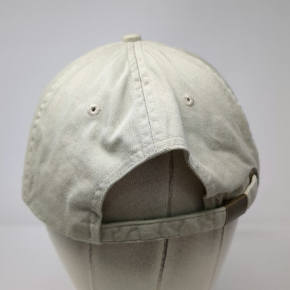 Anvil Baseball Cap Beige Blue One Size Lincoln Tunnel Challenge Hat Slideback