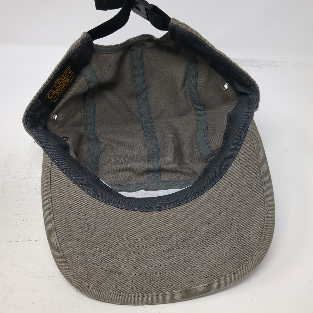 Aloha Beer Co 5 Panel Brown One Size Strapback Flat Brim Cotton Hat Hawaii Brew