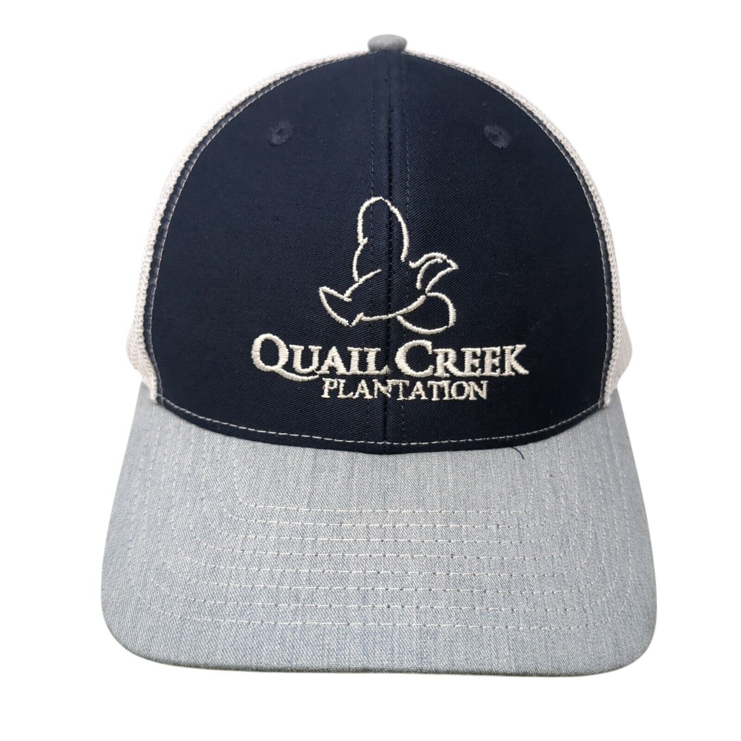 Quail Creek Plantation Snapback Trucker Hat Multicolor OS Adjustable Richardson