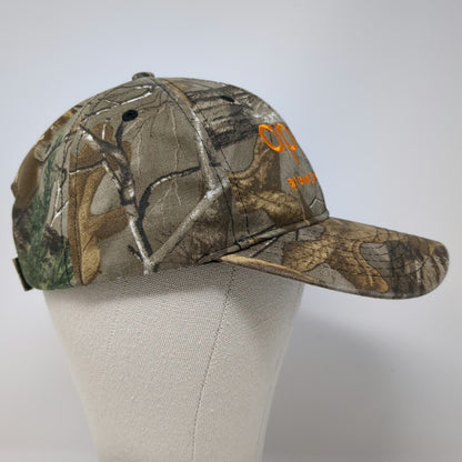 Cap America Apex EverOn Company Camo Hat One Size Baseball Cap Strapback Brown
