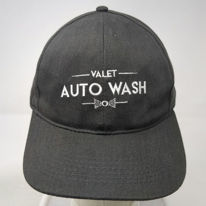 Robbi Baseball Cap Gray One Size Valet Auto Wash Strapback Bow Tie Logo Hat