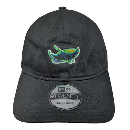 Tampa Bay Rays Slideback Hat Black OSFA Embroidered Logo New Era 9Twenty Logo
