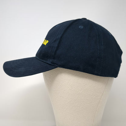 Goodyear Baseball Cap Blue Yellow One Size Adjustable Embroidered Logo Hat
