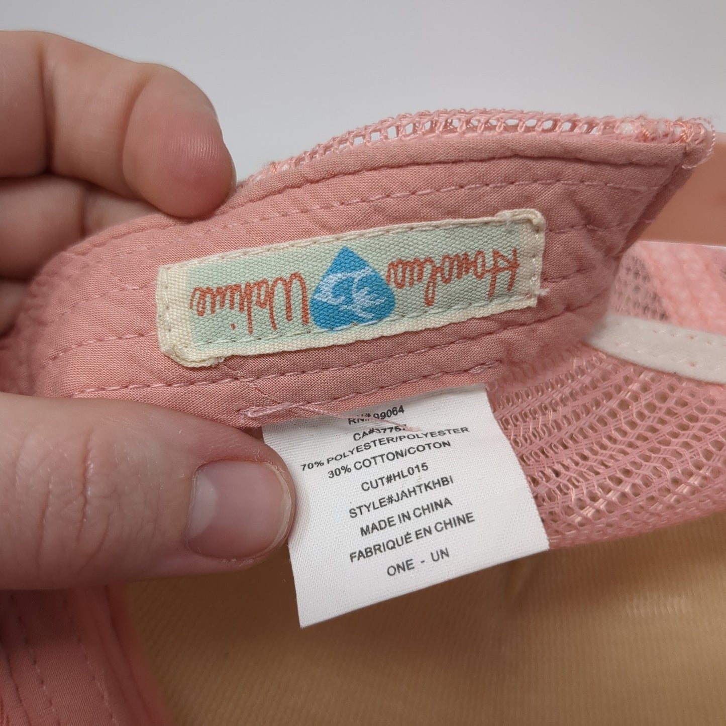 Hawaii Snapback trucker Hat Multicolor OS Adjustable Mesh Back Honolua Wahine