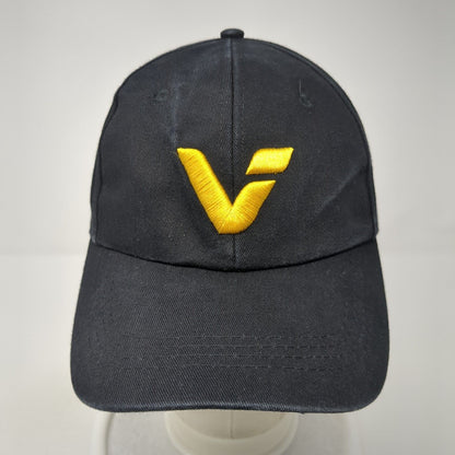 Van Thinh Rest Stop Slideback Hat Black One Size Adjustable Embroidered