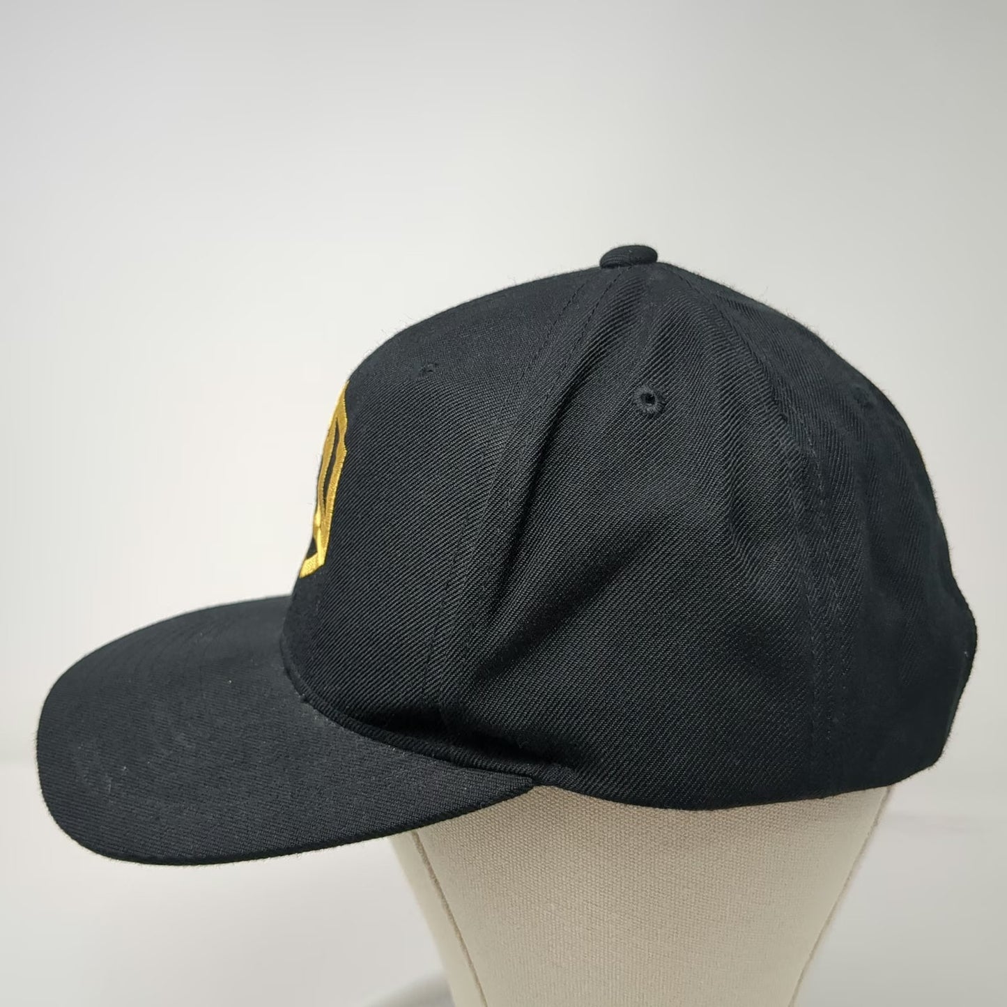 Yupoong Snapback Hat Black One Size Gold Adam Lambert VIP Concert Tour Merch