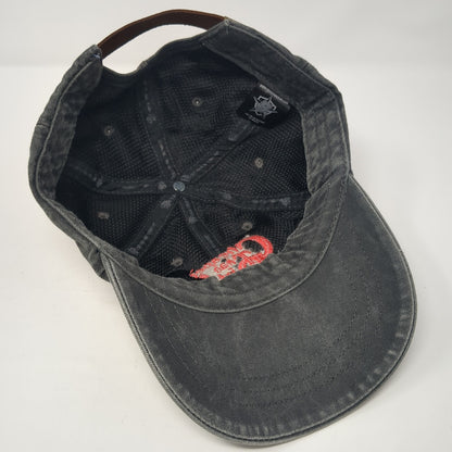Cheaper Than Dirt! Slideback Baseball Cap Gray One Size Adjustable Embroidered
