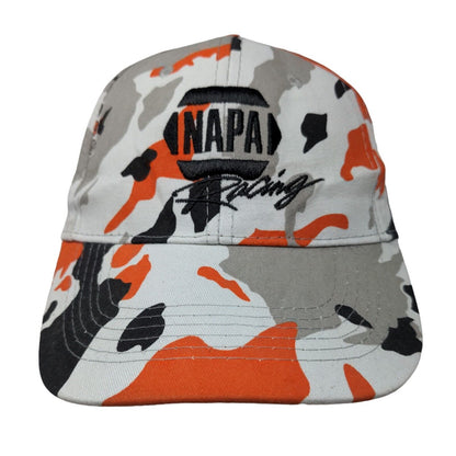 Napa Racing Men's Strapback Camo Hat OSFM Embroidered Logo Colorful Cotton