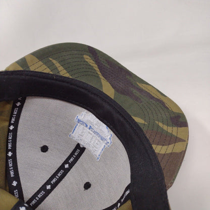 Charger Blue Golf Scramble Snapback Hat Camouflage 58cm Adjustable Pins & Aces