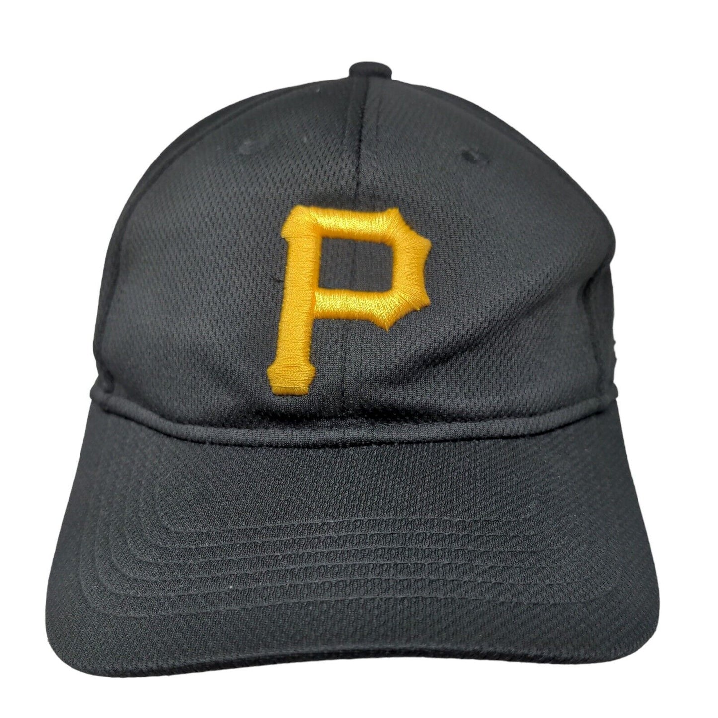 OC Sports Boy's Strapback Hat Black Embroidered Pittsburgh Pirates Logo