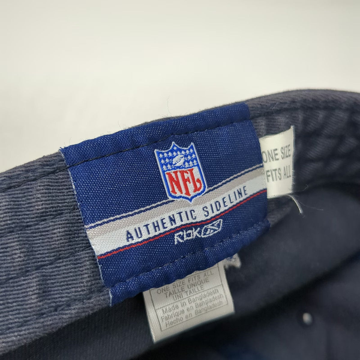 Reebok Denver Broncos NFL Cap Blue One Size Stretch Fit Embroidered Hat Logo