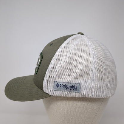 PFG Performance Fishing Gear Fitted Trucker Hat Green One Size Columbia