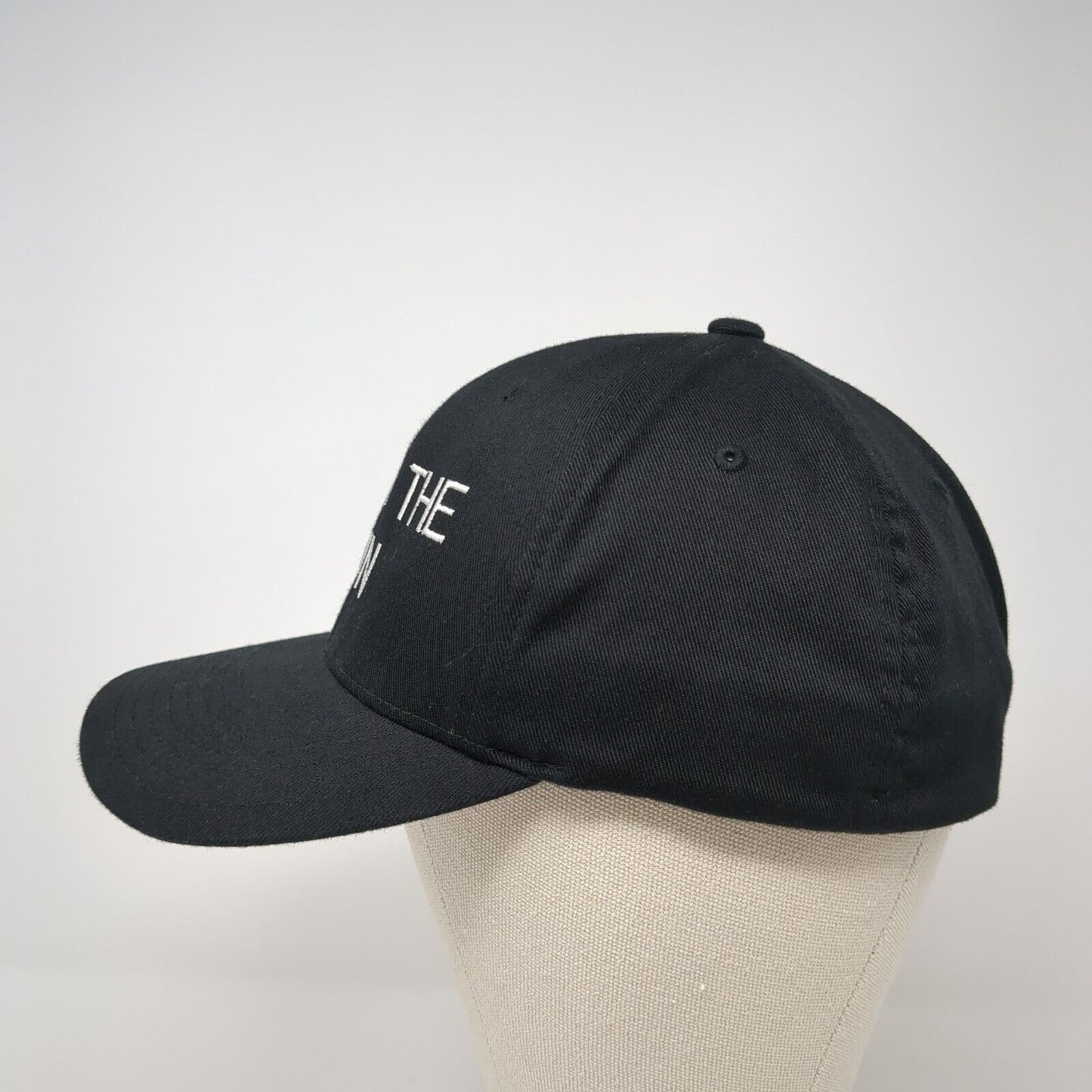 Under The Sun Fitted Hat Black L-XL Embroidered Stretch Flexfit Yupoong