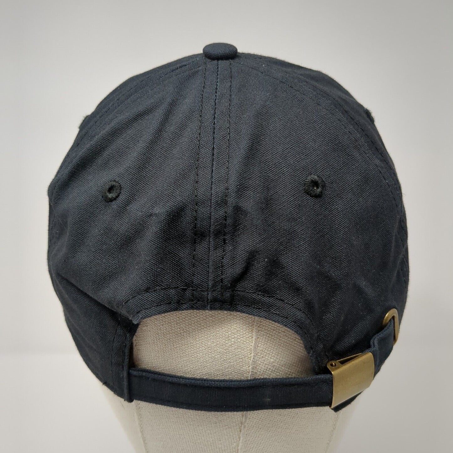 Universal Thread Slideback Hat Black One Size Adjustable Solid Blank