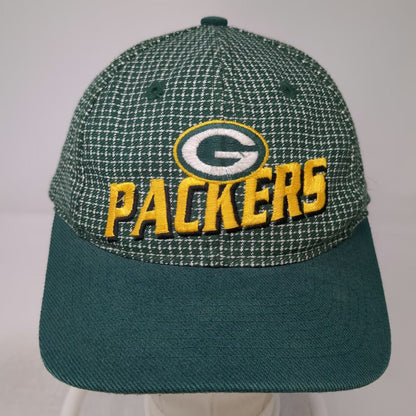 Green Bay Packers NFL Logo Athletic Cap Green Pro Line Strapback Hat OS Vintage