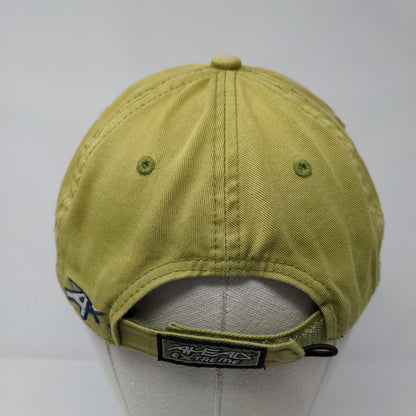 Bogus Basin Idaho Strapback Hat Green OSFA Extreme Fit 6 Panel Ahead
