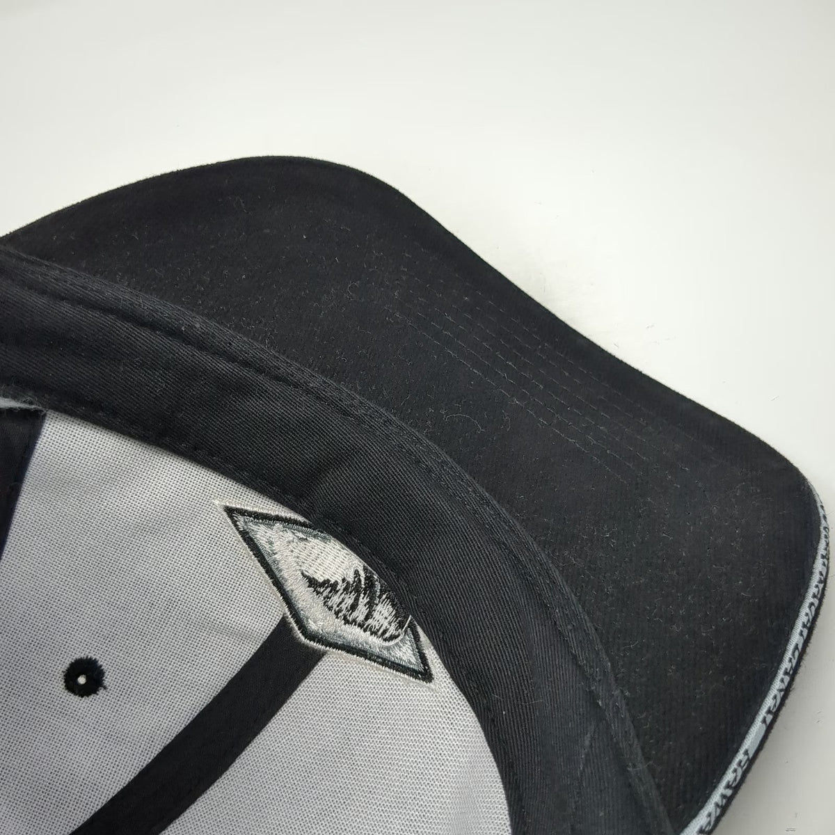 Surfware Hawaii Wave Black One Size Baseball Cap Hat Slideback Brim Text Logo