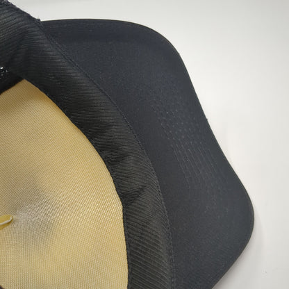 Rockstar Energy Drink Snapback Trucker Hat Black One Size Mesh Back