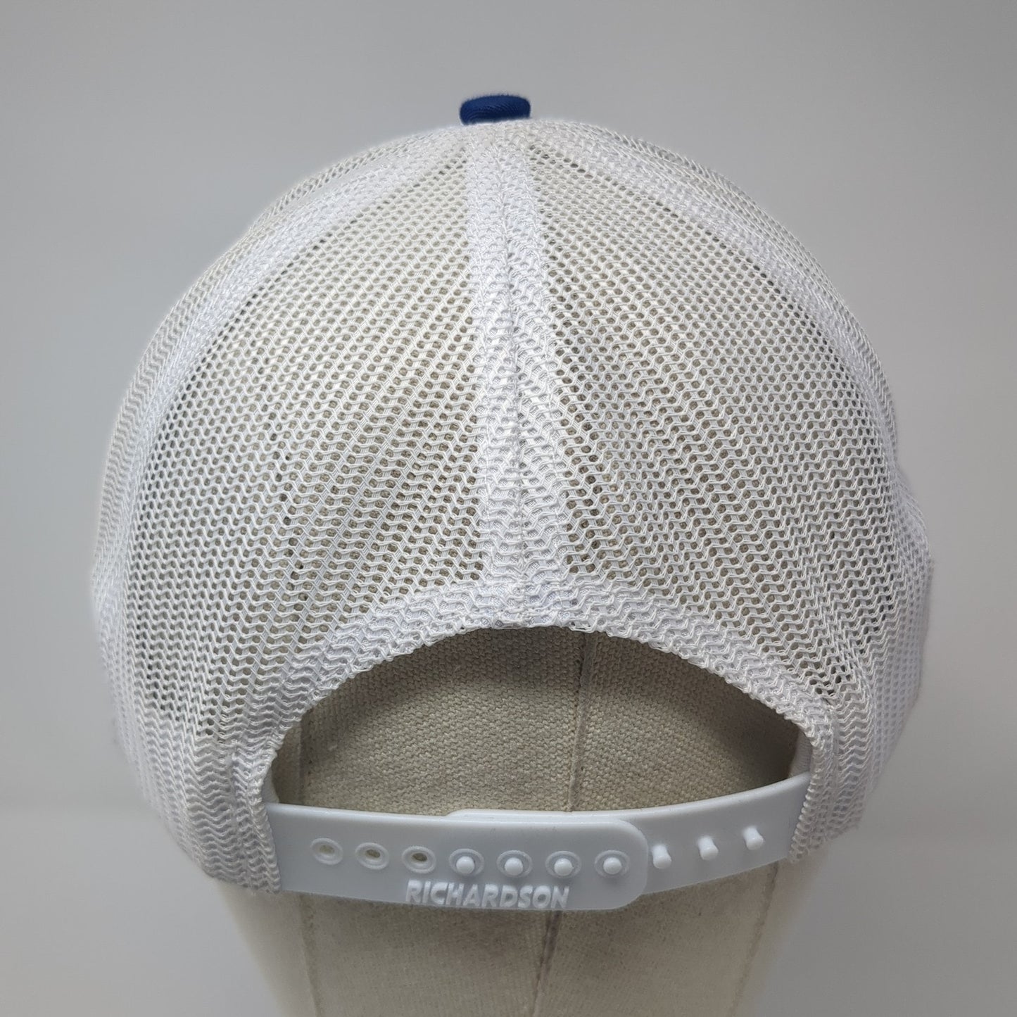 Eds Staub & Sons Trucker Hat Blue OS Adjustable Embroidered Mesh Back Richardson