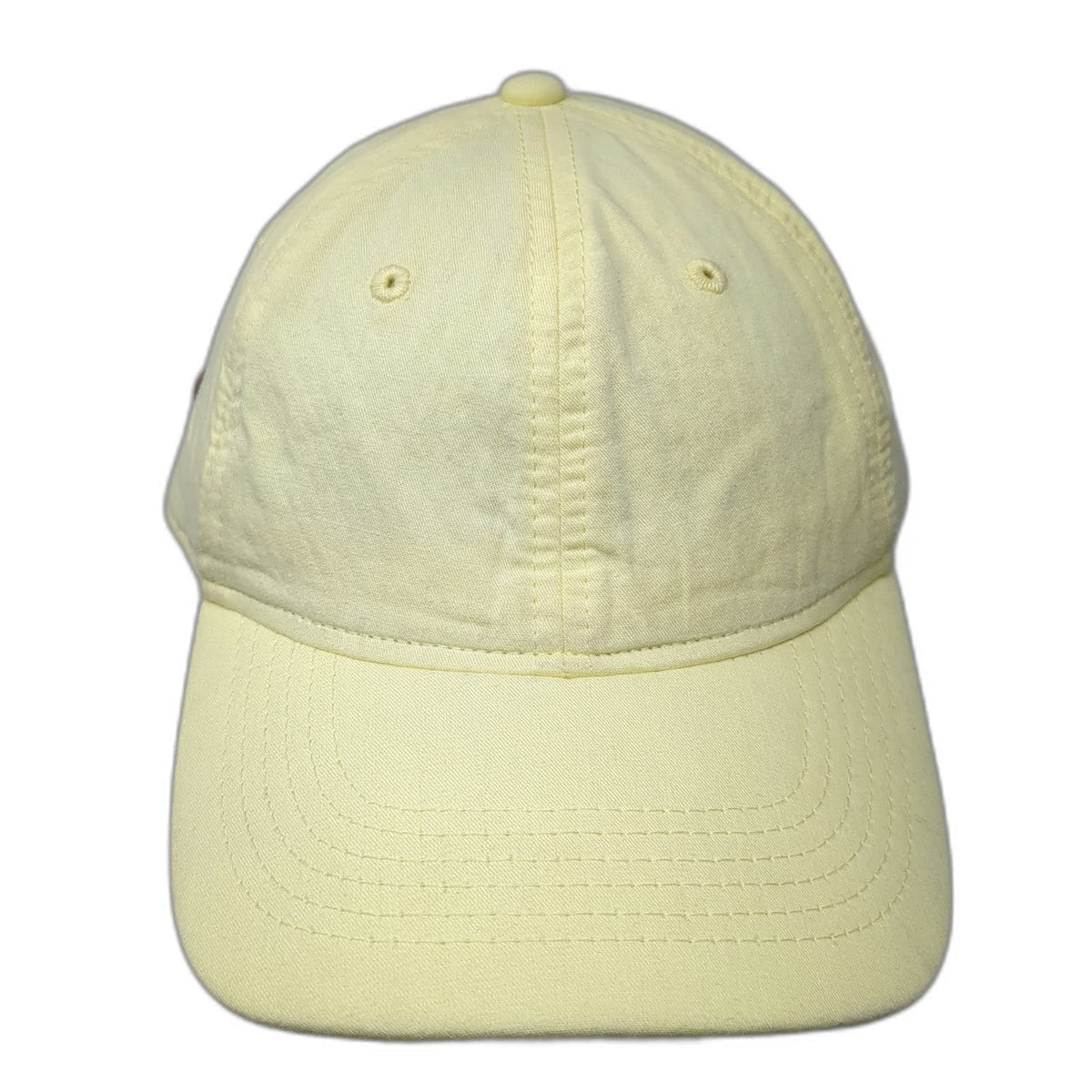 Goodfellow & Co Baseball Cap Yellow One Size Leather Strapback Cotton Hat Blank