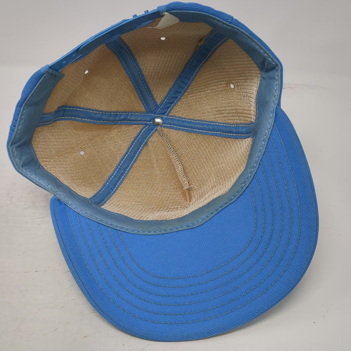 Challenger 5 Panel Blue One Size American Beefalo World Registry Snapback Hat