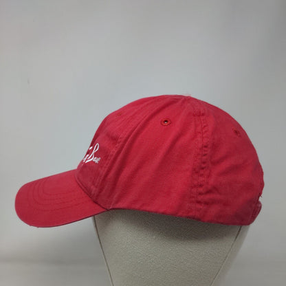 Ray-Ban Slideback Hat Red One Size Adjustable Embroidered Vented Holes