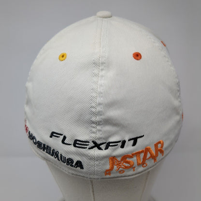 32 7 Suzuki Yoshimura J Star Motor 210 Fitted Hat White 7 1/4-7 5/8 Flexfit