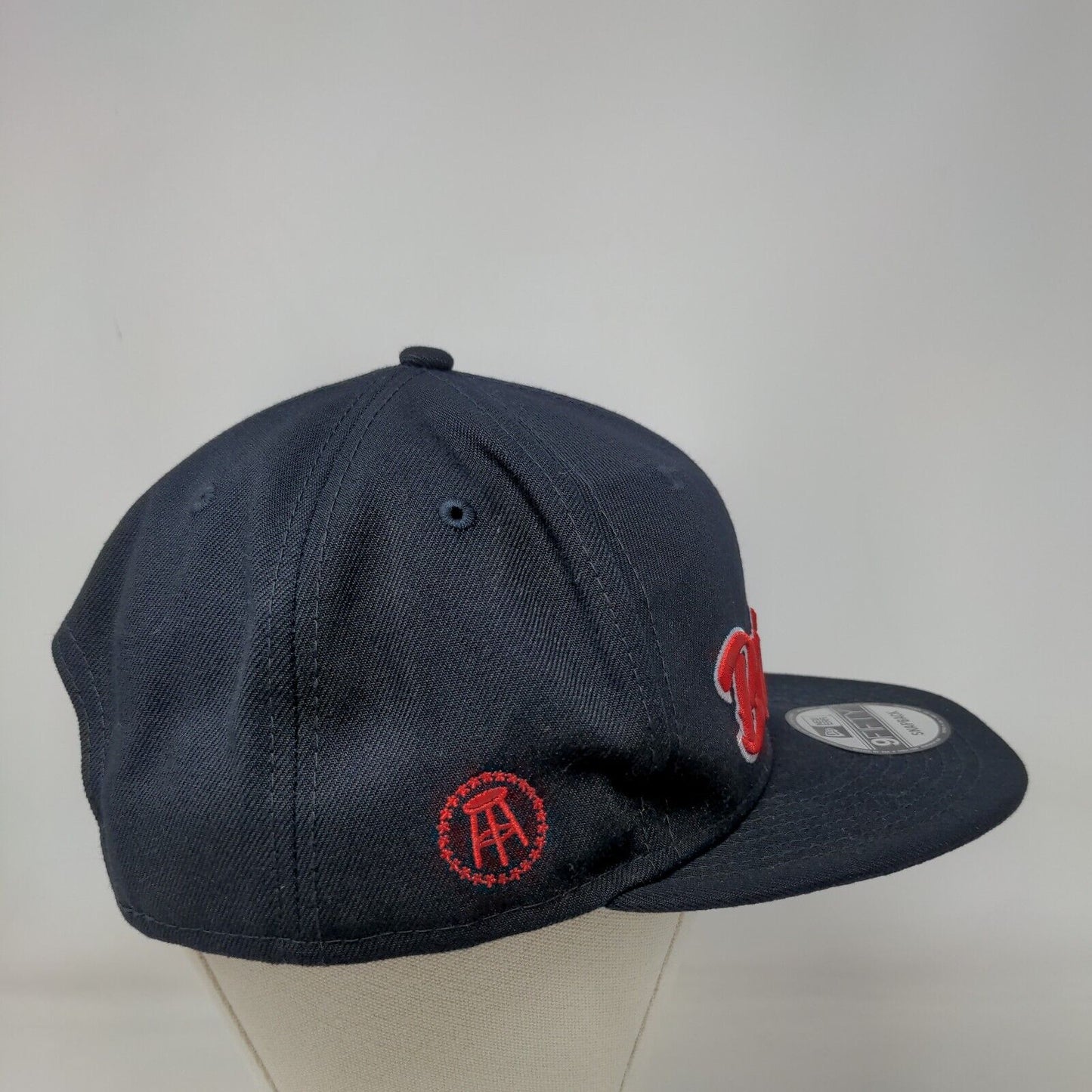 Barstool Snapback Hat Blue OSFM Solid Embroidered New Era 9Fifty