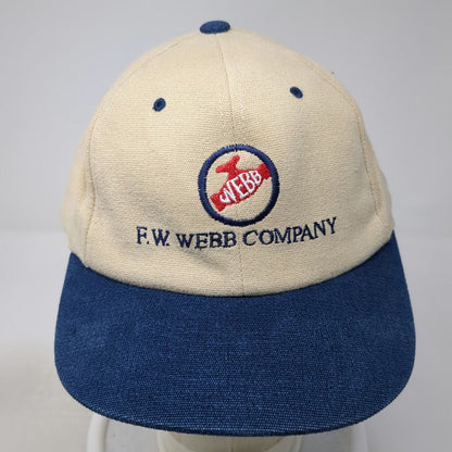 Yupoong Baseball Cap Beige Blue One Size F.W. Webb Watts Heatway Slideback Hat