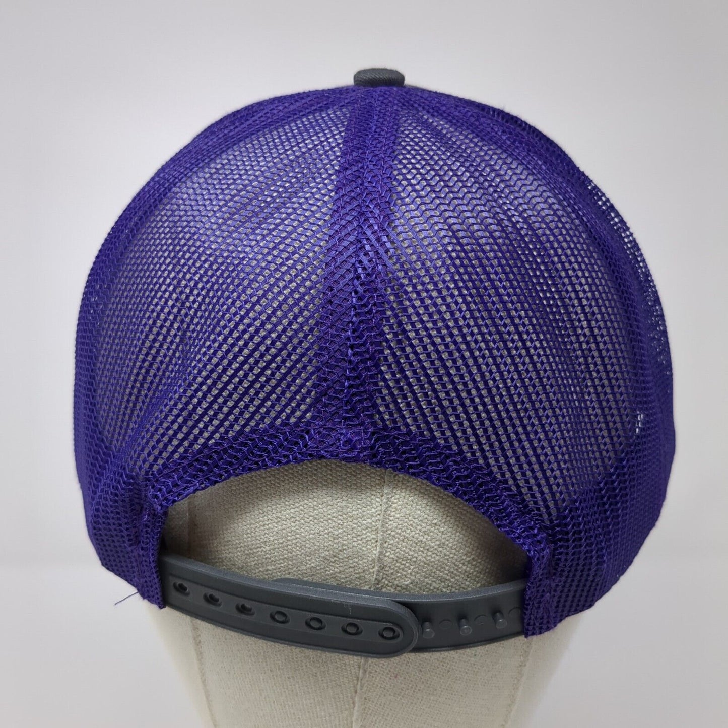 Two Owls Snapback Trucker Hat Multicolor OS Mesh Back Adjustable Port Authority