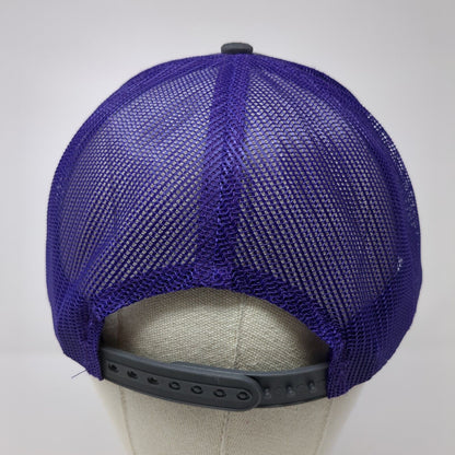 Two Owls Snapback Trucker Hat Multicolor OS Mesh Back Adjustable Port Authority