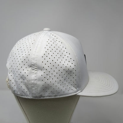 Lumio Trucker Hat White One Size Perforated Snapback Home Experience Elevated