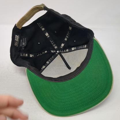 New Era Las Vegas Raiders NFL 5 Panel Black Beige Green Hat L Strapback 9FIFTY